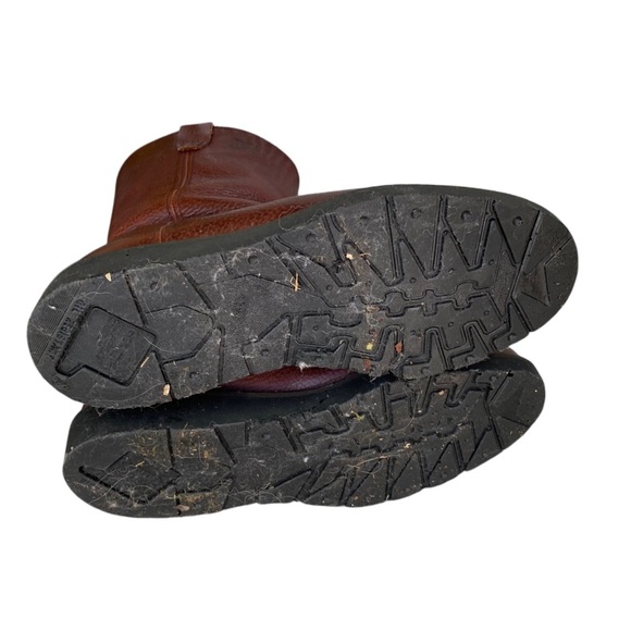 Georgia Boots Men's Brown Leather Wellington 11” G5384 - Picture 9 of 13